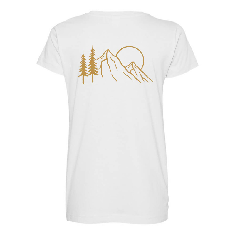 Wilds - Golden Version Maternity Scoop Neck T-shirt by Sommerseth Art | Artistshot