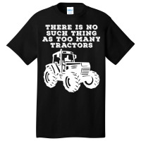 Funny Tractor Agriculture Farming For Farming Love Basic T-shirt | Artistshot