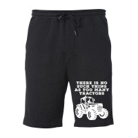 Funny Tractor Agriculture Farming For Farming Love Fleece Short | Artistshot