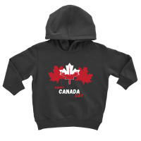 Happy Canada Day Toddler Hoodie | Artistshot