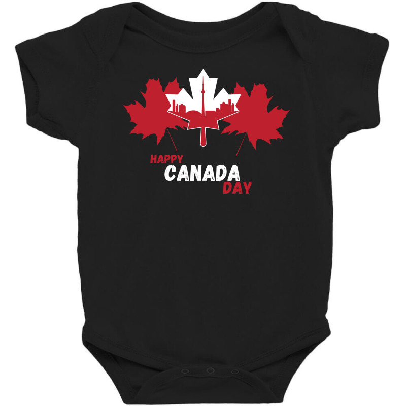 Happy Canada Day Baby Bodysuit by Tun-Z store | Artistshot