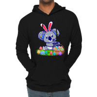 Funny Gnomes Easter Bunny Ears Easter Koala Bunny  Lightweight Hoodie | Artistshot