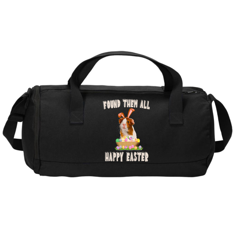 Funny Guinea Pig With Cute Bunny Ears Easter Day E Duffel Bag | Artistshot