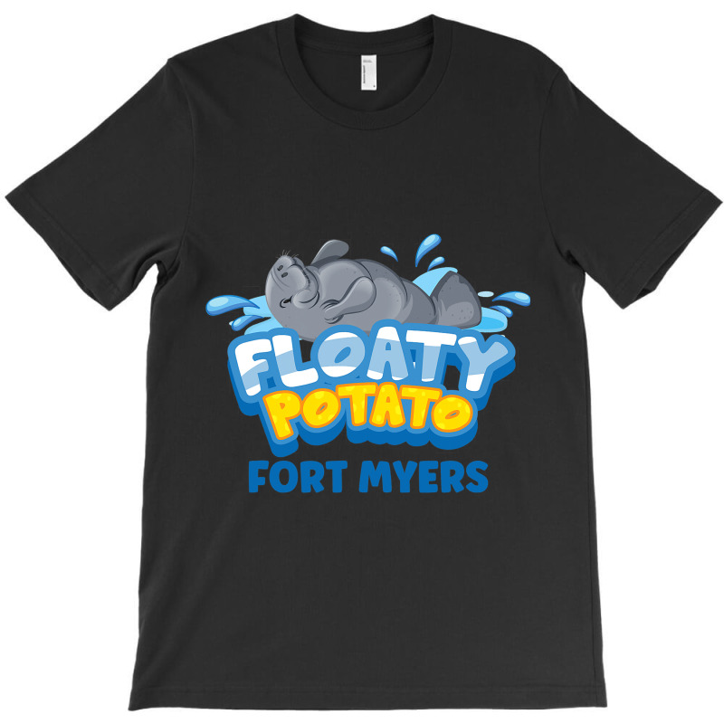 Fort Myers Florida Floaty Potato Manatee T-shirt | Artistshot