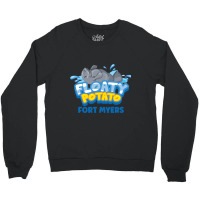 Fort Myers Florida Floaty Potato Manatee Crewneck Sweatshirt | Artistshot