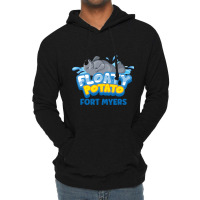 Fort Myers Florida Floaty Potato Manatee Lightweight Hoodie | Artistshot