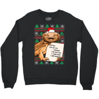 Funny Bearded Dragon Christmas Shirt Reptile Lover Crewneck Sweatshirt | Artistshot