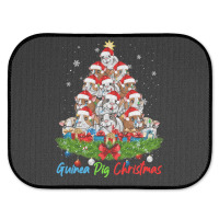 Funny Guinea Pig Christmas Lights Tree Ornament De Rear Car Mat | Artistshot