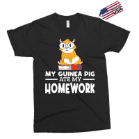 Funny My Guinea Pig Ate My Homework Guinea Pig Lov Exclusive T-shirt | Artistshot