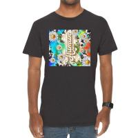 Human With Daisies Vintage T-shirt | Artistshot