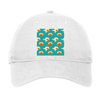 Fox Animated Pattern 5 Adjustable Cap | Artistshot