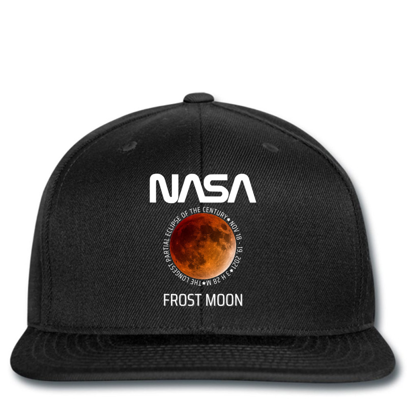 Frost Moon The Longest Partial Lunar Eclipse21 Printed hat by AustynHidago | Artistshot