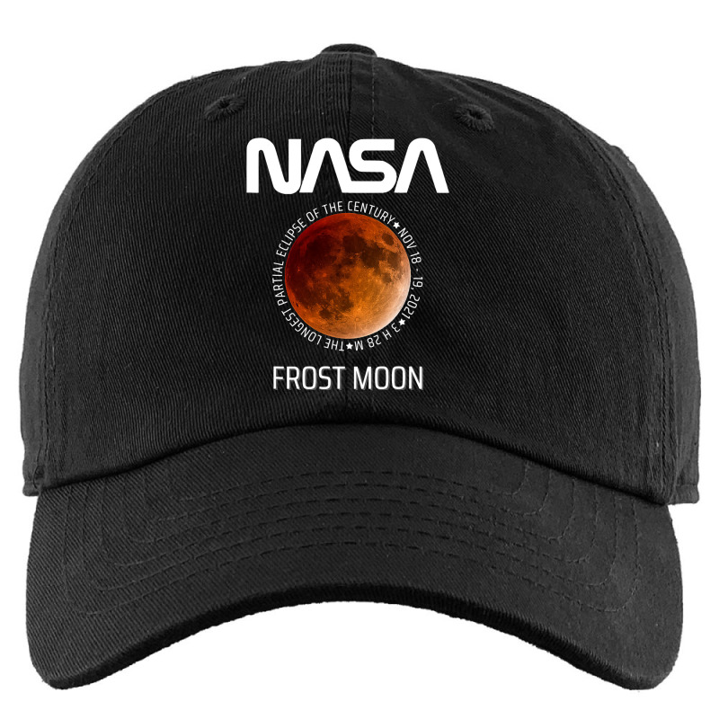 Frost Moon The Longest Partial Lunar Eclipse21 Kids Cap by AustynHidago | Artistshot