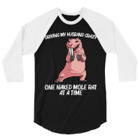 Funny Naked Mole Rat For Women Mom Africa Tanzania 3/4 Sleeve Shirt | Artistshot