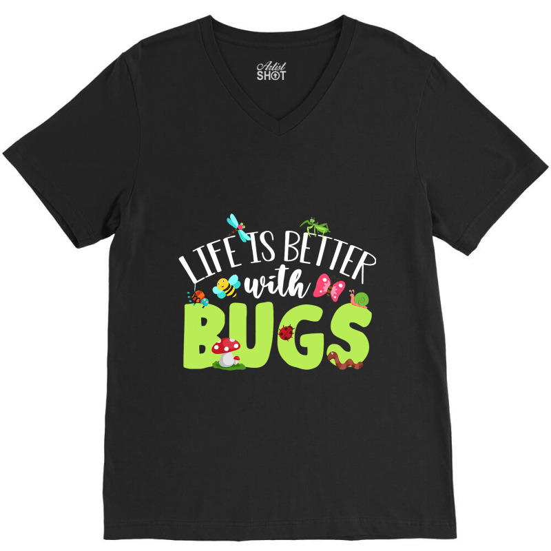 Entomology Types Of Insects Lover Bug Catcher 1 V-Neck Tee by NOELYOUNG | Artistshot