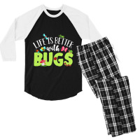 Entomology Types Of Insects Lover Bug Catcher 1 Men's 3/4 Sleeve Pajama Set | Artistshot