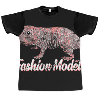 Fashion Model Naked Mole Rat Funny Graphic T-shirt | Artistshot