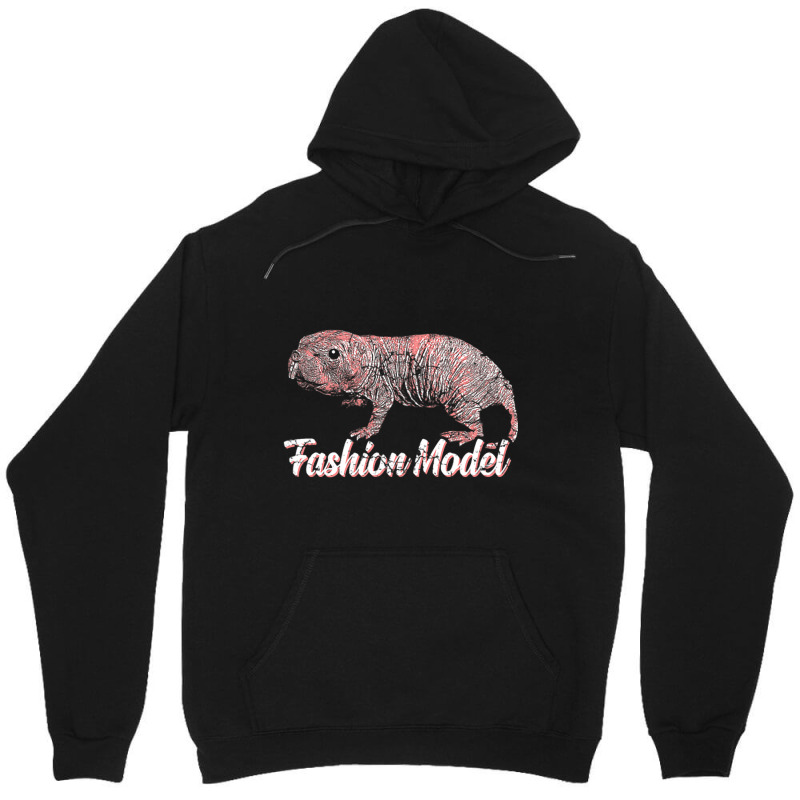 Fashion Model Naked Mole Rat Funny Unisex Hoodie | Artistshot