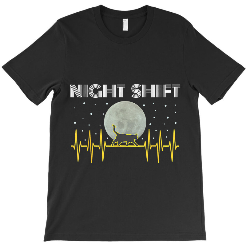 Funny Nurses Gifts Night Shift Nurse Cool Full Moo T-shirt | Artistshot