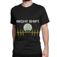 Funny Nurses Gifts Night Shift Nurse Cool Full Moo Classic T-shirt | Artistshot