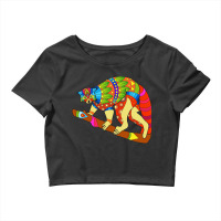 Ethnic Lemur Boho Mandala Yoga Lover Men Women Crop Top | Artistshot