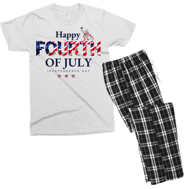 Usa Independence Day Men's T-shirt Pajama Set | Artistshot