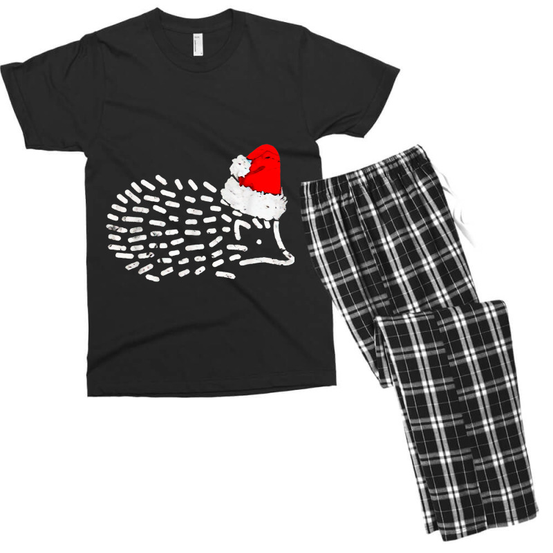 Funny Hedgehog Christmas Hedgehog Costume Hedgehog Men's T-shirt Pajama Set | Artistshot