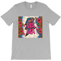 Girl Mama Thunder With Flowers T-shirt | Artistshot