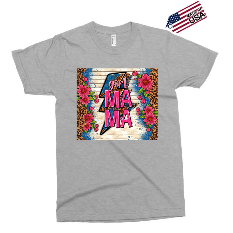 Girl Mama Thunder With Flowers Exclusive T-shirt | Artistshot