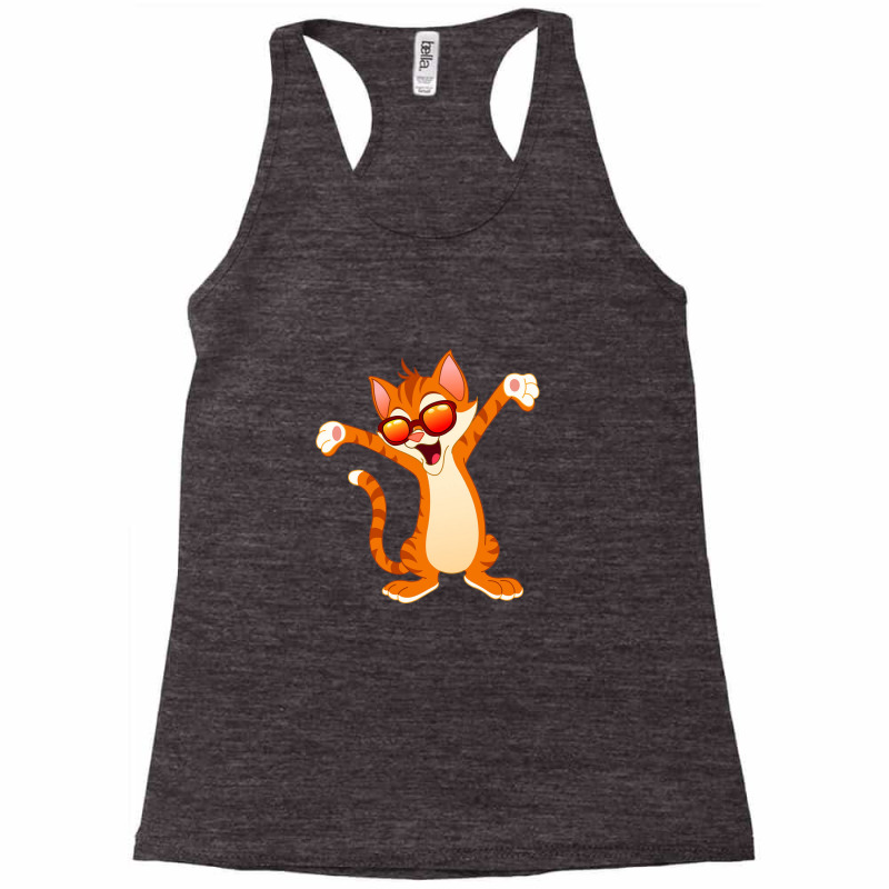 Cool Cat Racerback Tank by Jassiecolbert | Artistshot