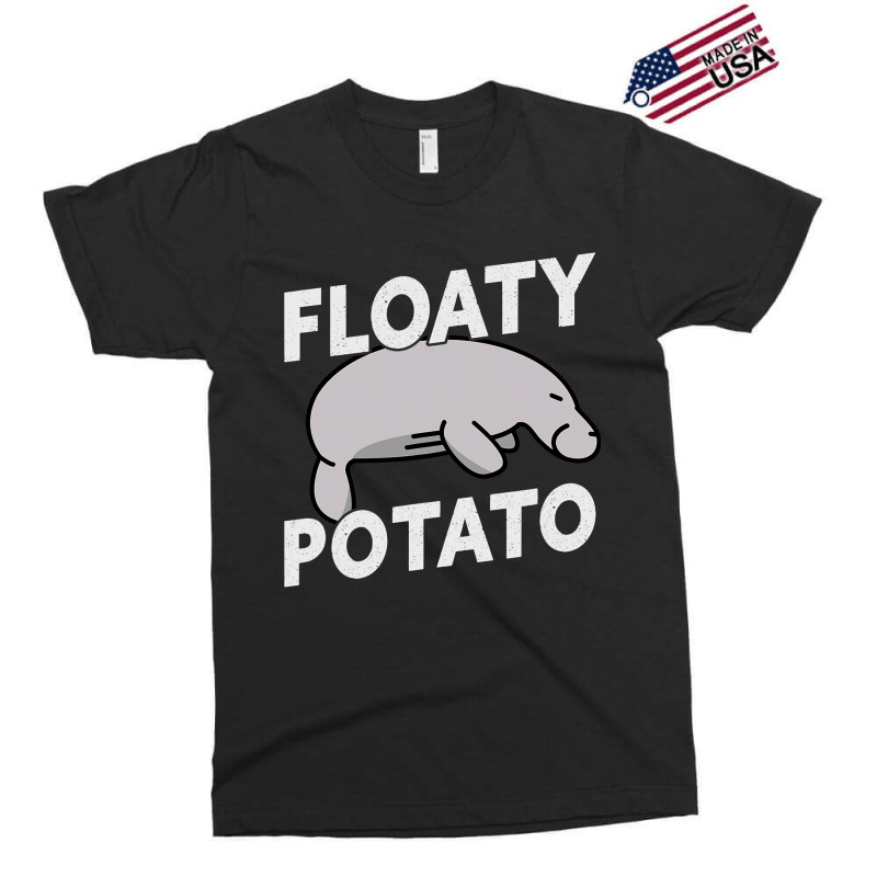 Floaty Potato Funny Manatee Sea Cow 1 Exclusive T-shirt by RaiyaHored | Artistshot