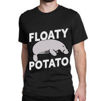 Floaty Potato Funny Manatee Sea Cow 1 Classic T-shirt | Artistshot