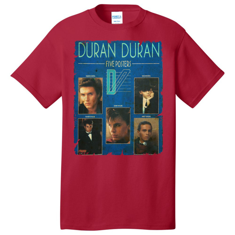 Vintage #duran #duran Basic T-shirt by patrickhaikal69 | Artistshot