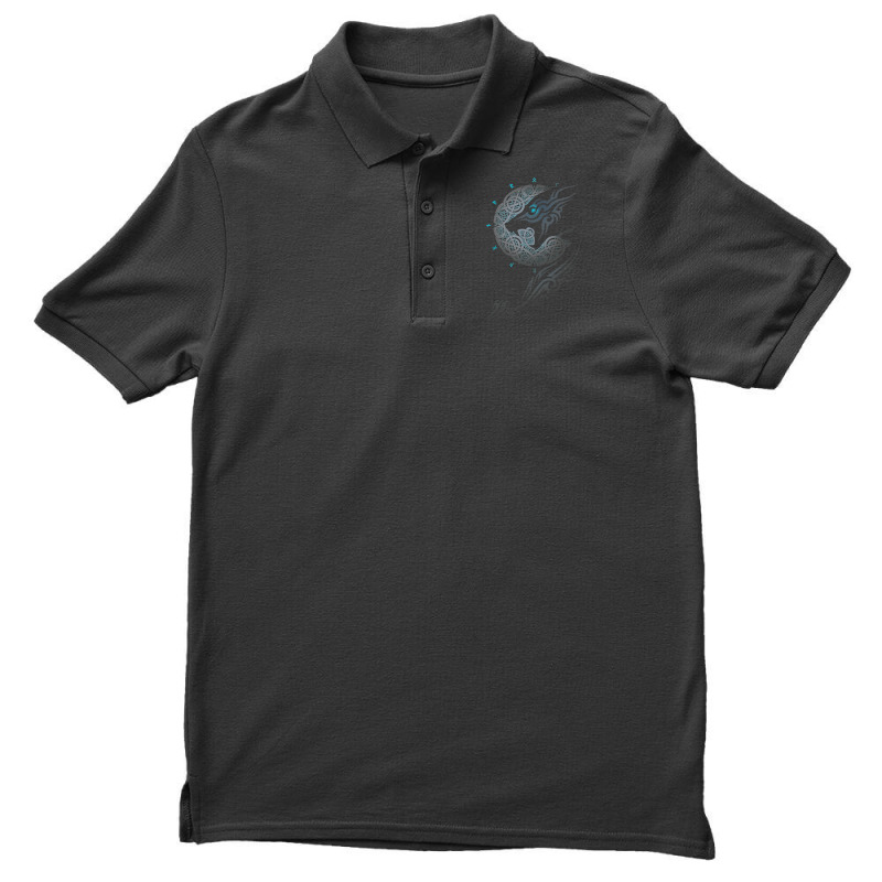 Face Wolf Wolf Moon Men's Polo Shirt | Artistshot