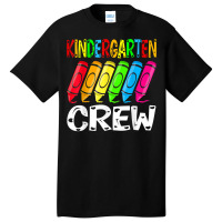 Kindergarten Crew Back To School Crayon Teacher Student T Shirt Basic T-shirt | Artistshot