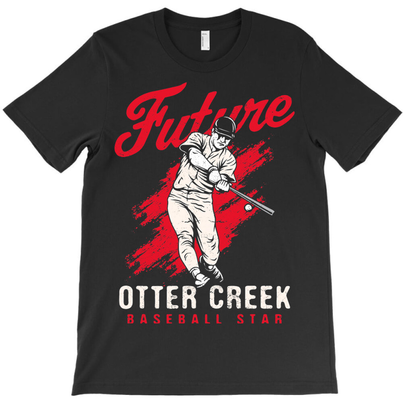 Future Otter Creek Baseball Star Baseball Player T-shirt | Artistshot