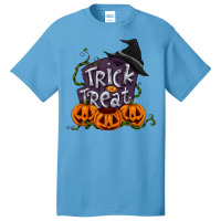 Halloween Pumpkin Trick Or Treat T  Shirt Halloween Pumpkin , Trick Or Basic T-shirt | Artistshot