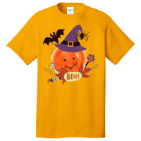 Halloween T  Shirt Boo Crew Jack O’ Lantern Happy Pumpkin T  Shirt Basic T-shirt | Artistshot