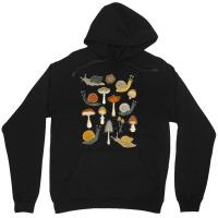 Mushroom T  Shirtmushrooms & Snails T  Shirt Unisex Hoodie | Artistshot