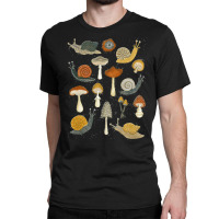 Mushroom T  Shirtmushrooms & Snails T  Shirt Classic T-shirt | Artistshot