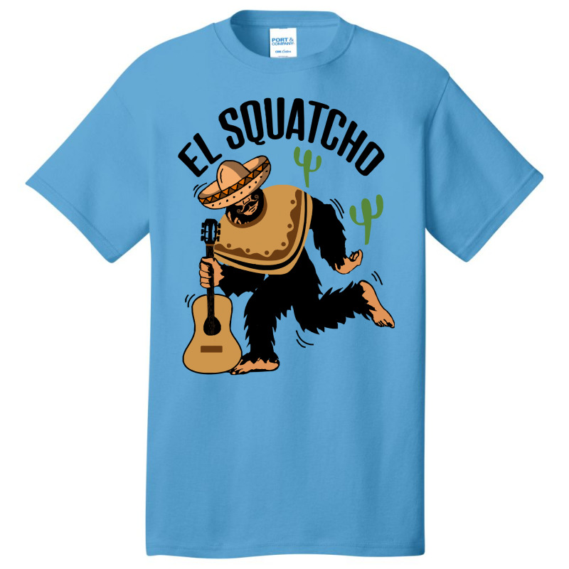 Bigfoot T Shirtbigfoot El Squatcho T Shirt Basic T-shirt | Artistshot