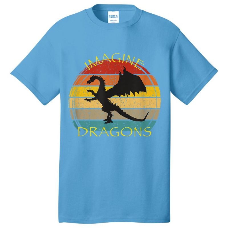 Imagine Magical And Mythical Fantasy Dragons Ii Lover Gifts Basic T-shirt by HailieDesign | Artistshot