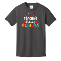 Teaching Future Bilinguals   Spanish Teachers Back To School T Shirt Basic Youth T-shirt | Artistshot