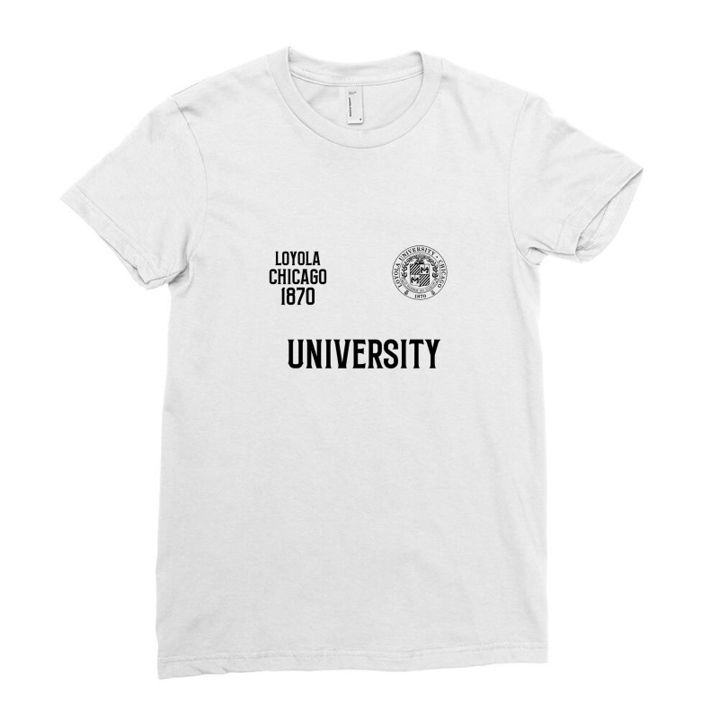 Loyola Chicago 1870 Ladies Fitted T-Shirt by Swediyatu | Artistshot