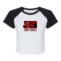 Film Red Raglan Crop Top | Artistshot