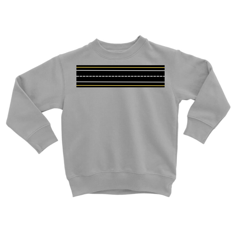 White And Yellow Parallel Lines Design Toddler Sweatshirt by American choice | Artistshot