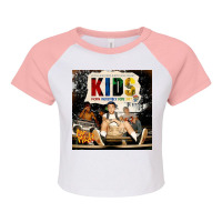 Mac Kids Poster Raglan Crop Top | Artistshot