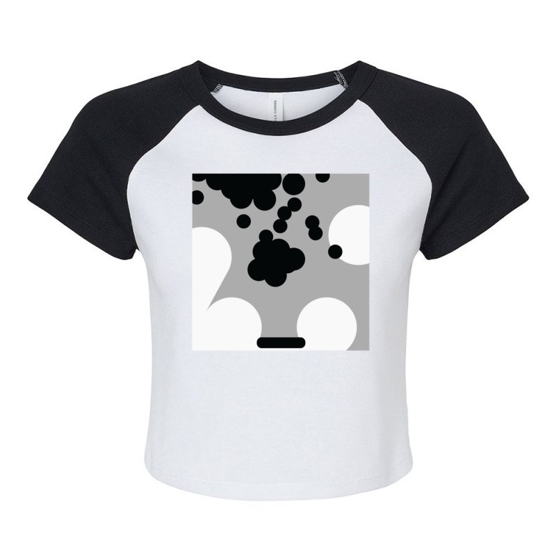 Revolver Minimal Album Coverperfect Giftbeatles Raglan Crop Top by KathrynHabstritt | Artistshot