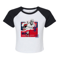 Dmitry Orlov Hockey Paper Poster Capitals Raglan Crop Top | Artistshot