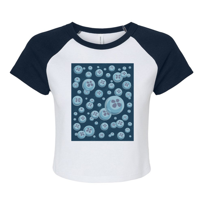 Ponyo Classic Raglan Crop Top by AYESHAJOHNSON | Artistshot